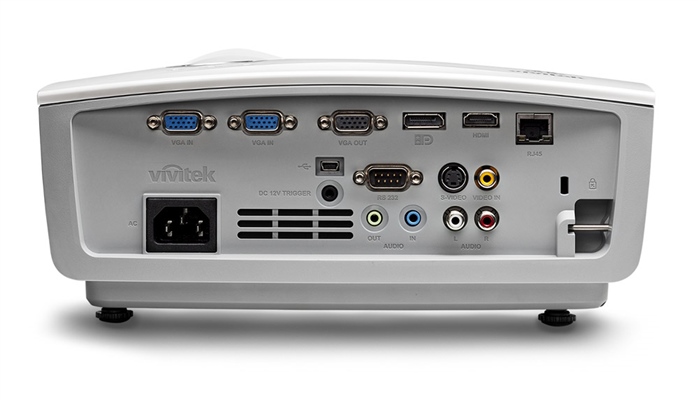 Vivitek D865W IO Ports